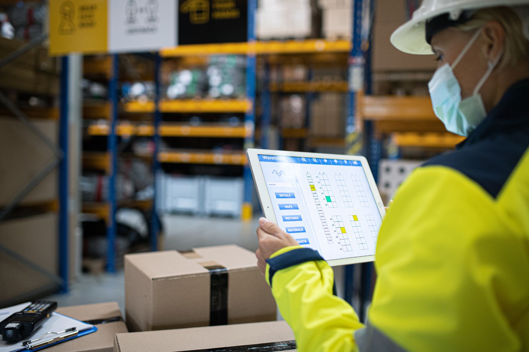 Real-time supply chain visibility dashboard showing live shipment tracking and logistics transparency